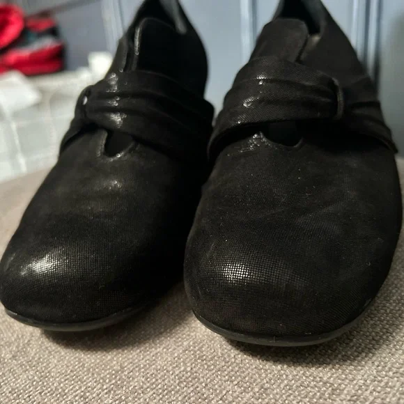 Hotter Olga Women's Black Shoes / Size 5.5 - Picture 2 of 9